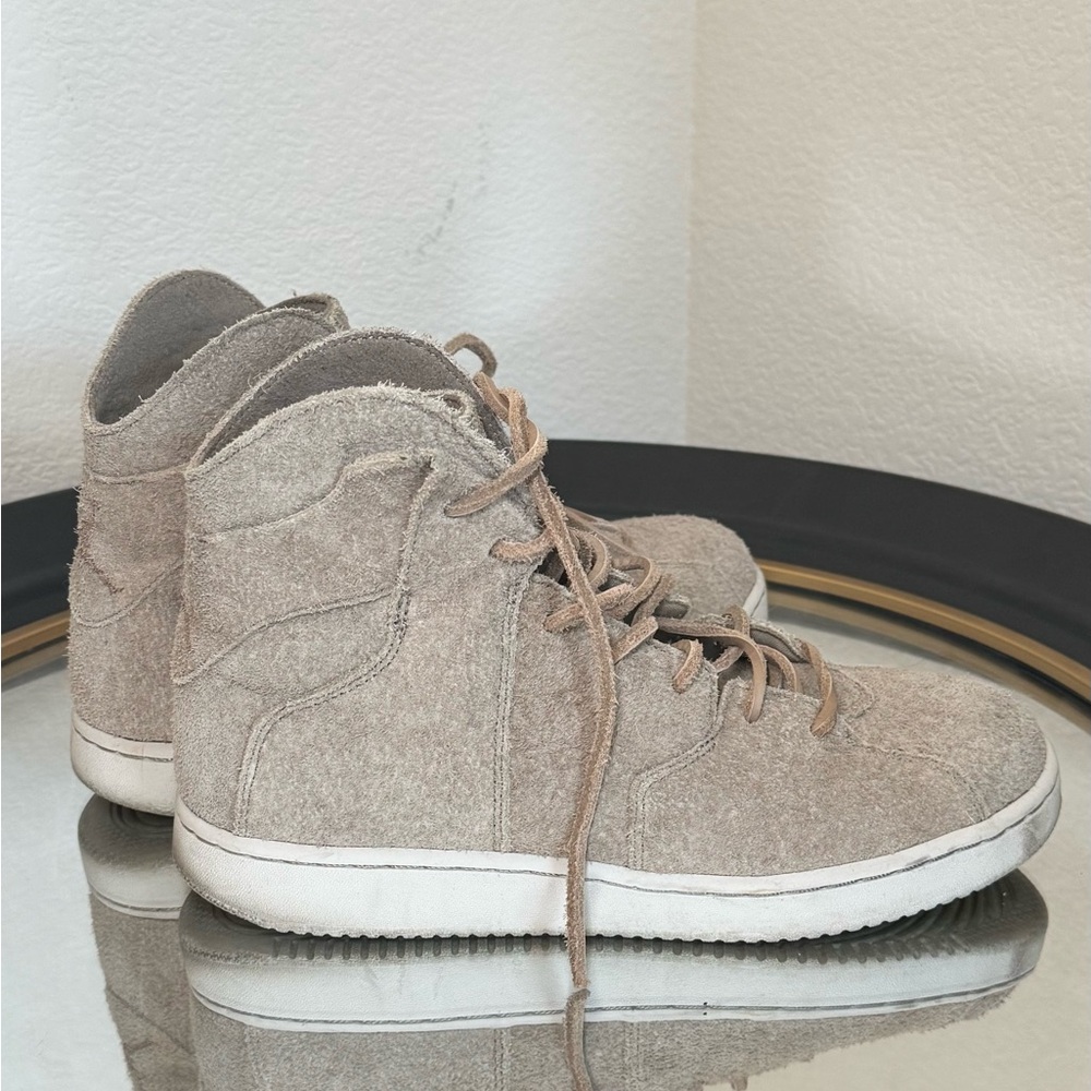 JORDAN SUEDE BOOTIE SNEAKERS